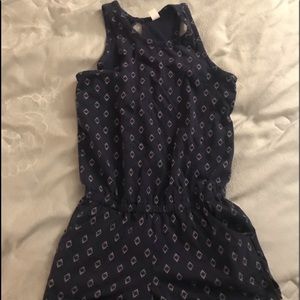 Navy Blue Old Navy Romper